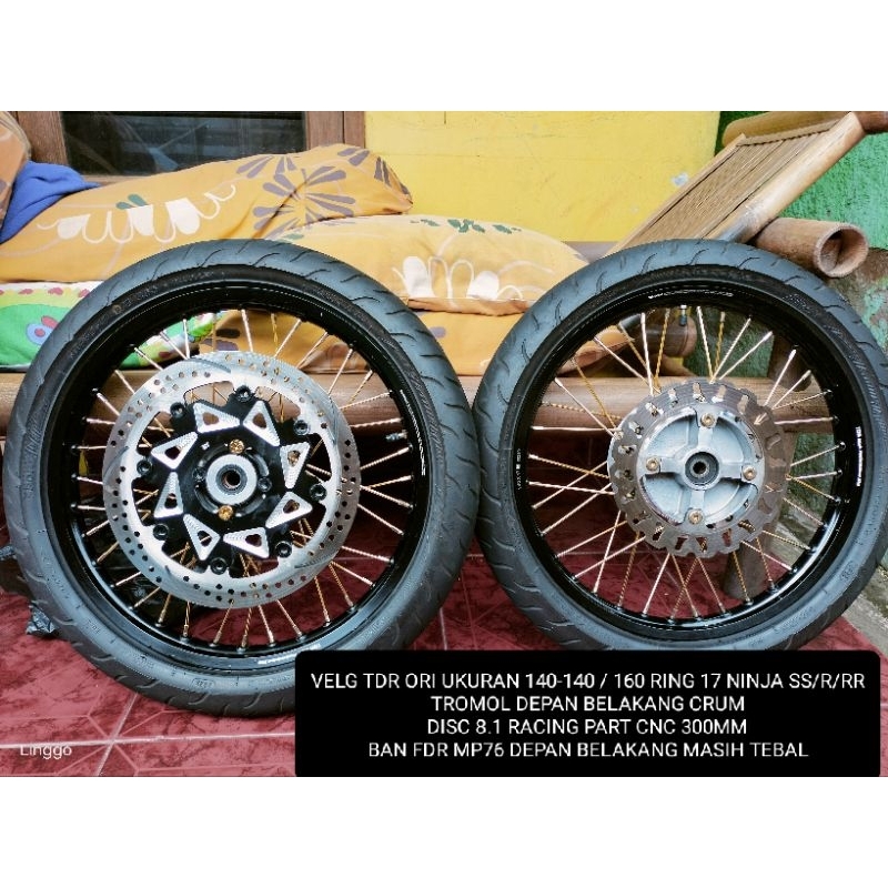 Jual VELG TDR JARI JARI NINJA RR/R/S (PNP) | Shopee Indonesia