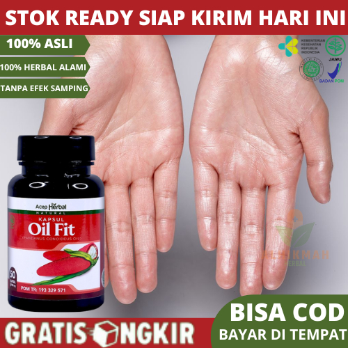 Jual Obat Hiperhidrosis Telapak Tangan Dan Kaki Basah Keringat Berlebih Oil Fit Kapsul 9789