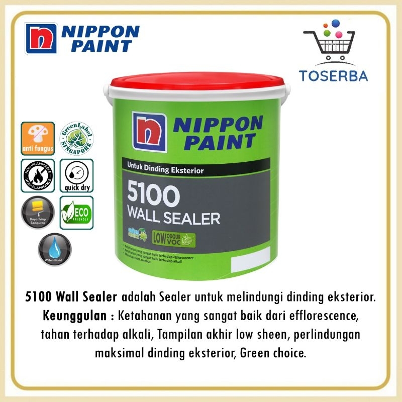 Jual Cat Dasar Wall Sealer Nippon Shopee Indonesia