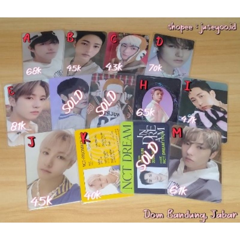 Jual Photocard Renjun Official Pc Renjun Nct Dream Shopee Indonesia