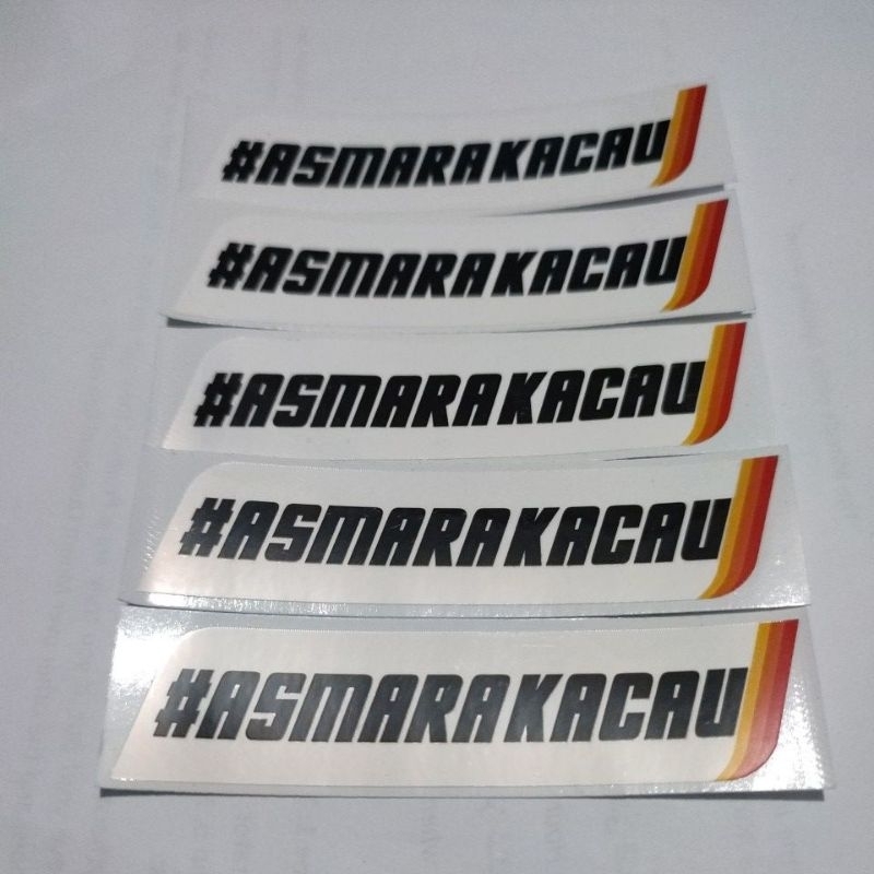 Jual stiker asmara kacau satuan | Shopee Indonesia