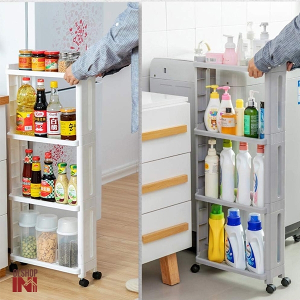 Jual Rak Geser Minimalis Multifungsi Storage Rack Model Tiga dan Empat ...