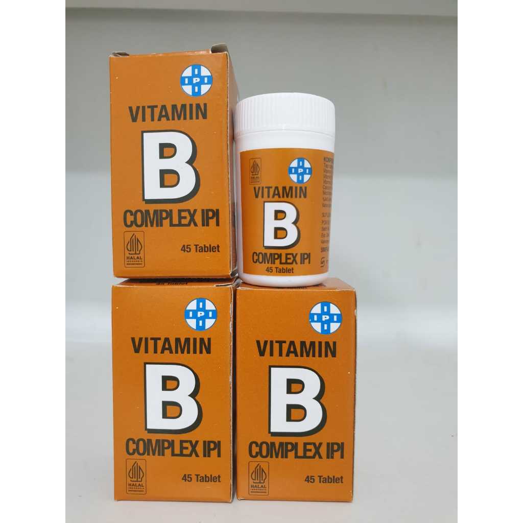 Jual Vitamin B Complex IPI / Membantu Memenuhi Kebutuhan Vitamin B ...