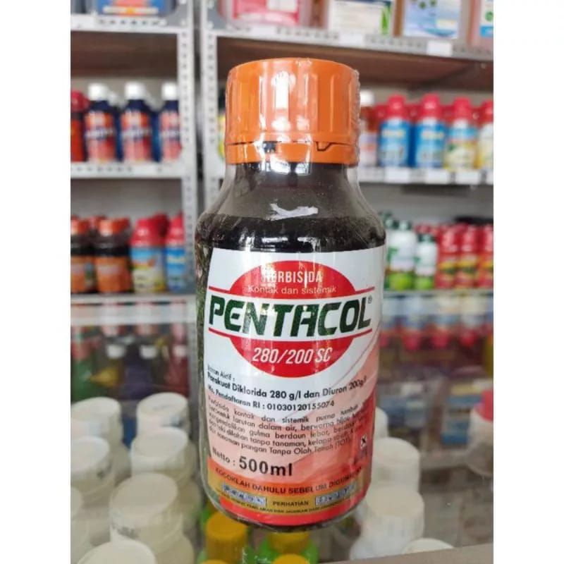 Jual HERBISIDA KONTAK PENTACOL 280/200 SC 500 ML Shopee Indonesia