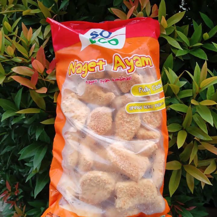 Jual So Eco Naget Ayam Kombinasi Berat 1 Kg Shopee Indonesia