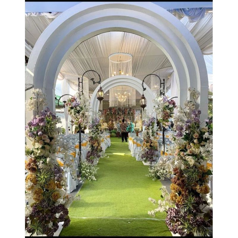 Jual pergola pintu masuk dekorasi pelaminan, pargoy pelaminan terbaru