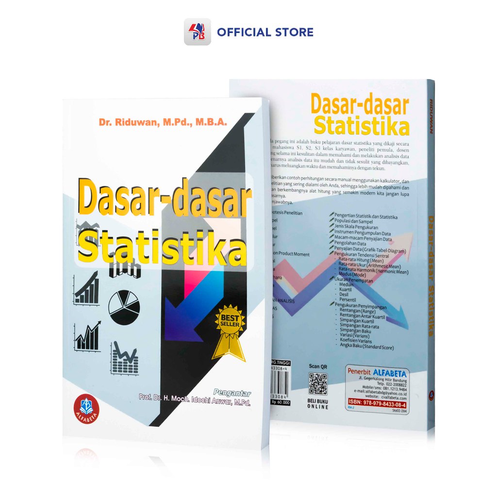 Jual Buku Statitiska / Dasar-dasar Statistika / Alfabeta | Shopee Indonesia