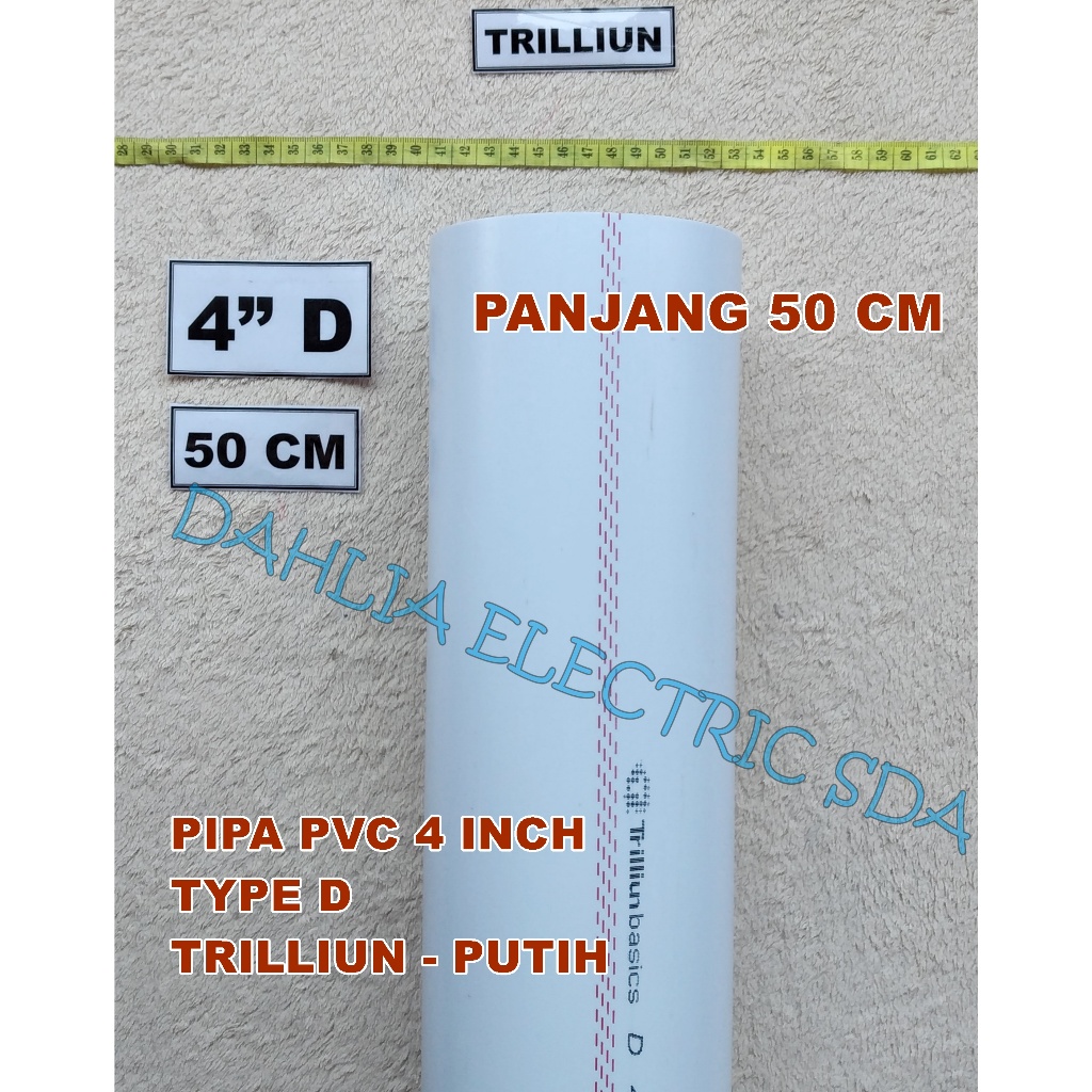 Harga Pipa Pvc 4 Inch D