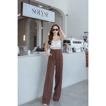 Maya Ready Kulot Hw 2 Buttons Celana Cullote Hw Premium Bkk