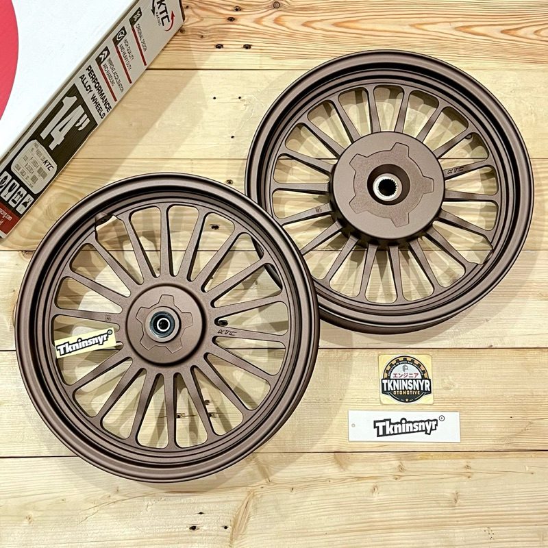 Jual Velg KTC Racing Rebel Ring 14 Alloy Wheels Vario 125/150 PCX CBU ...