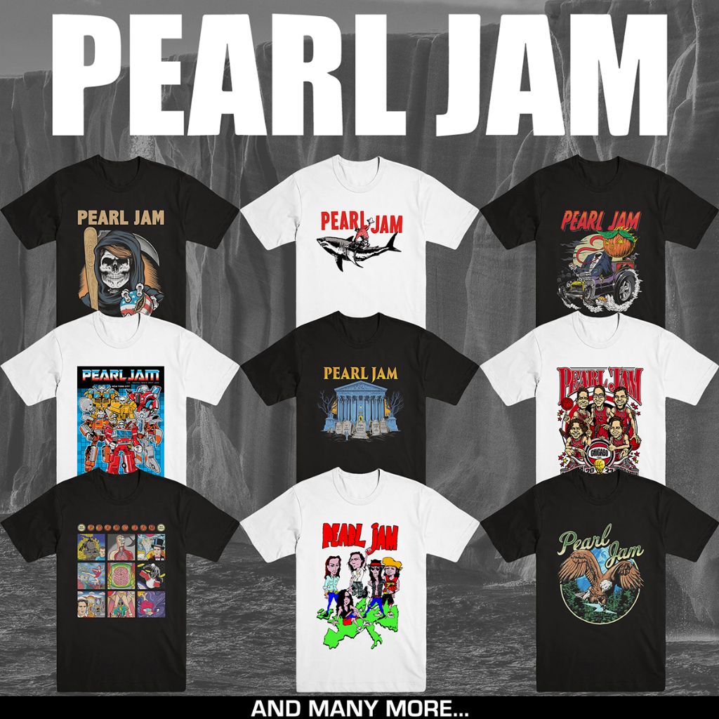 Jual PEARL JAM | T-SHIRT BAND | GRUNGE - ROCK | MERCHANDISE | Shopee ...