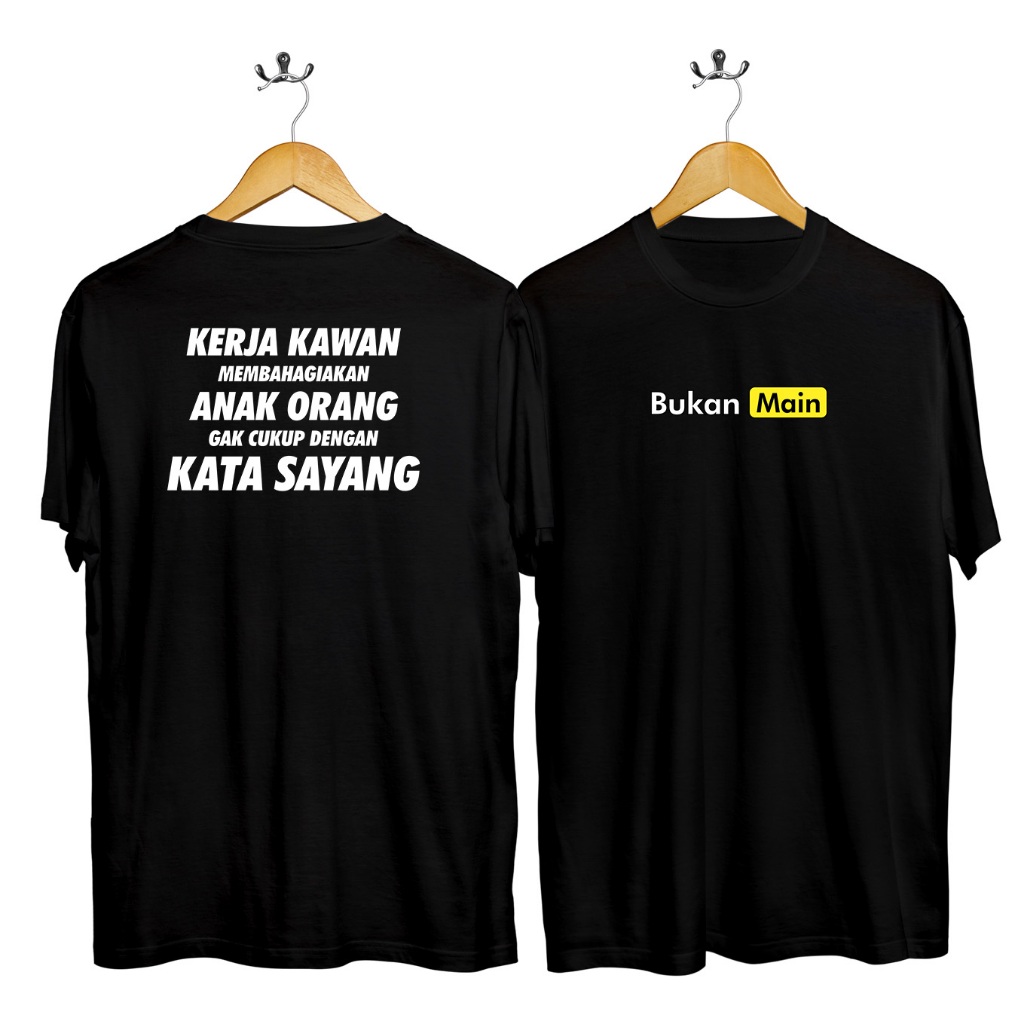 Jual Kaos Oblong Pria Dewasa Wania Distro Baju Atasan Laki Pria Murah