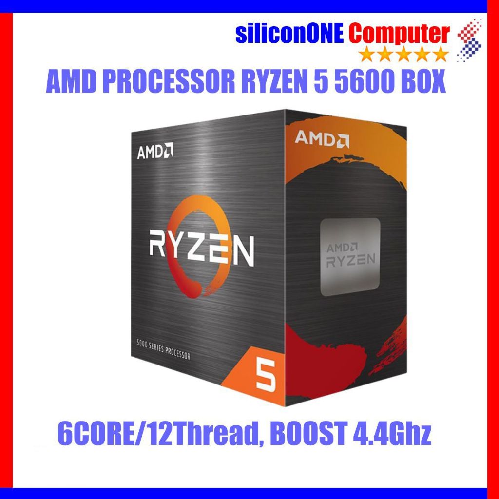 Jual AMD Ryzen 5 5600 BOX Processor | Shopee Indonesia