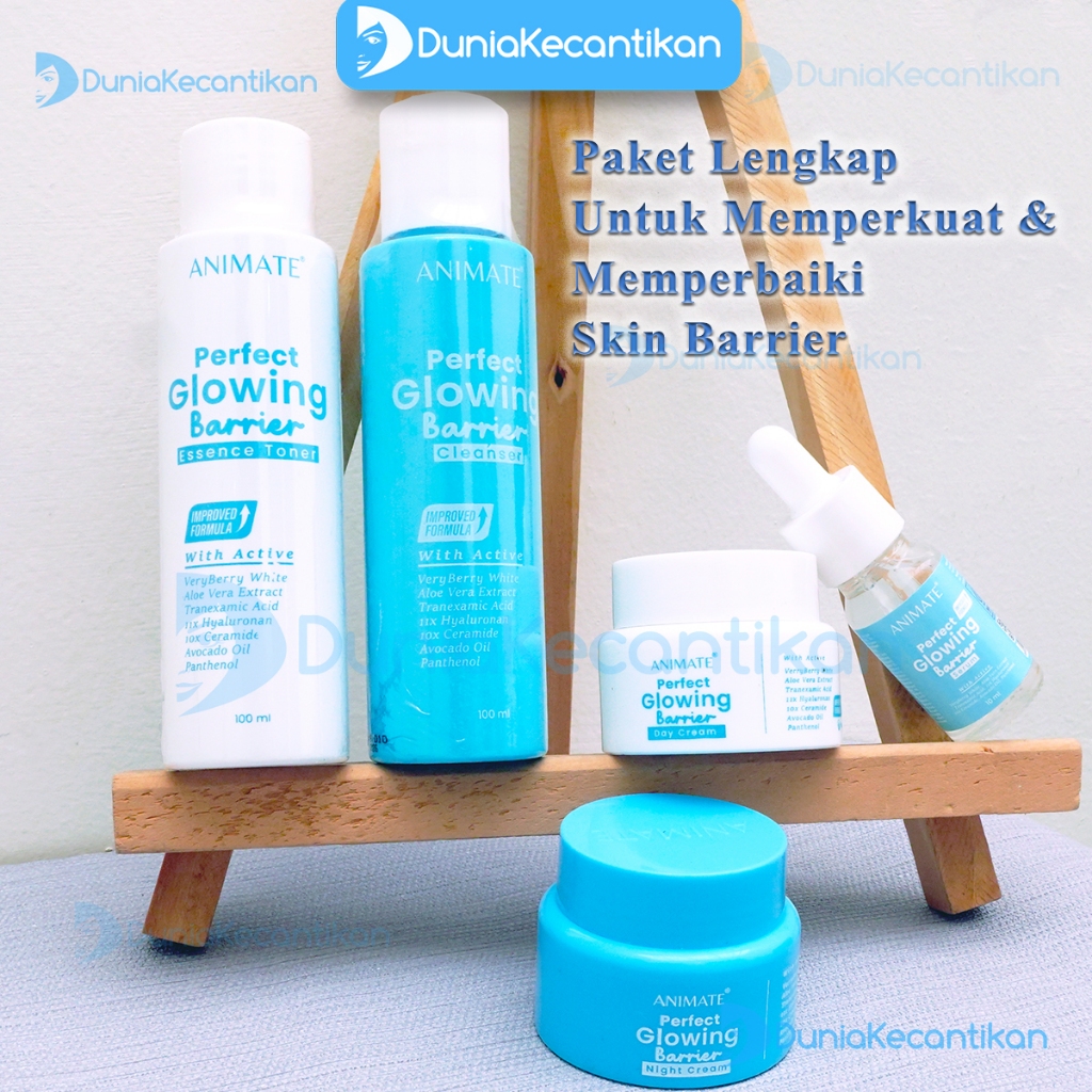 Jual Animate Glowing Barrier Skin Repair Series 5in1 Paket Animate Skin