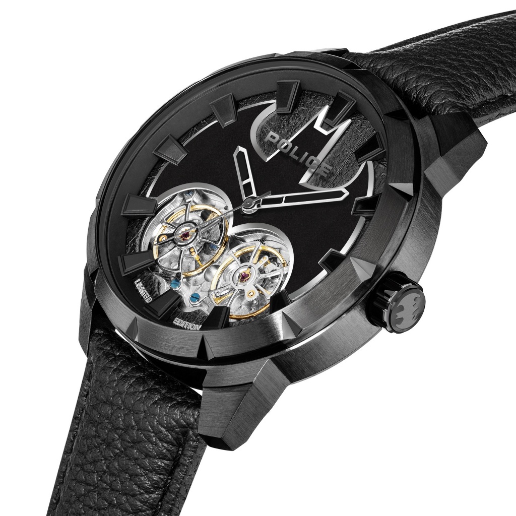 Jual Jam Tangan Pria Police x Batman Dark Night Automatic PEWGE0022701 ...