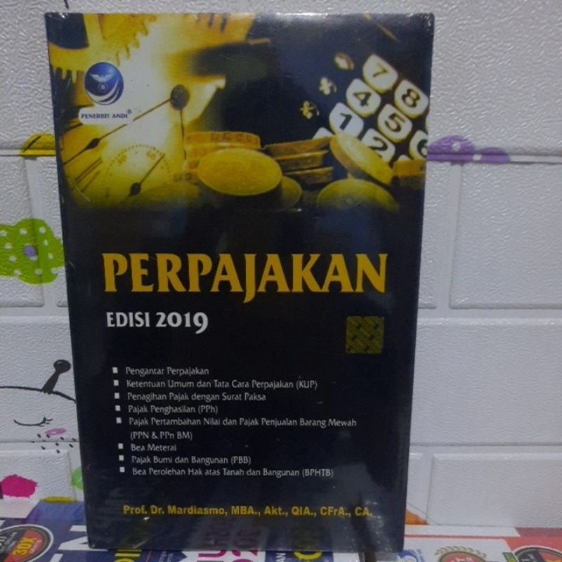 Jual Buku Perpajakan Edisi By Prof Dr Mardiasmo Mba Shopee Indonesia