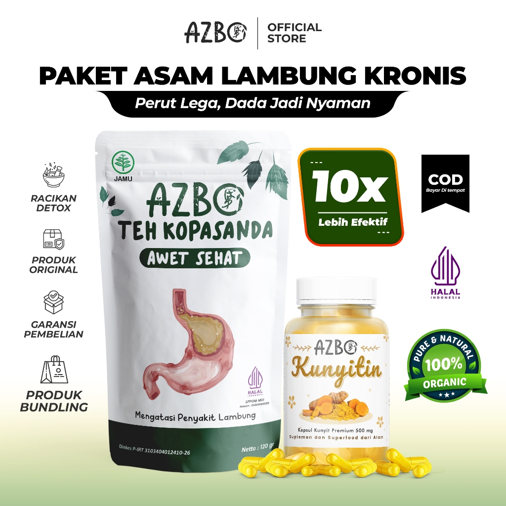 Jual Paket Teh Asam Lambung Kronis Terapi Penyakit Lambung Atasi Tukak