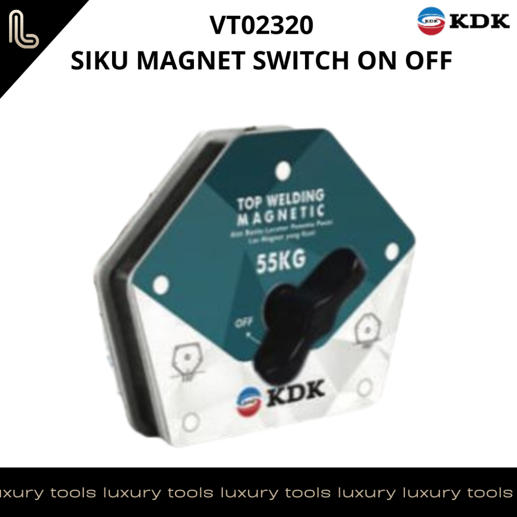 Jual Siku Magnet Switch ON OFF KDK / Siku Magnet Las Biru Set 55 75 ...