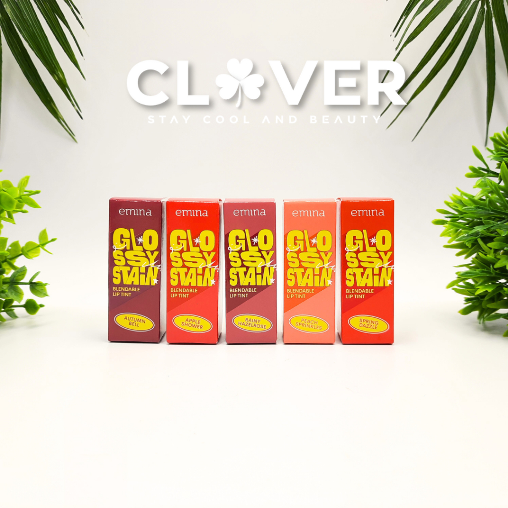 Jual EMINA GLOSSY STAIN BLENDABLE LIP TINT 3GR Shopee Indonesia