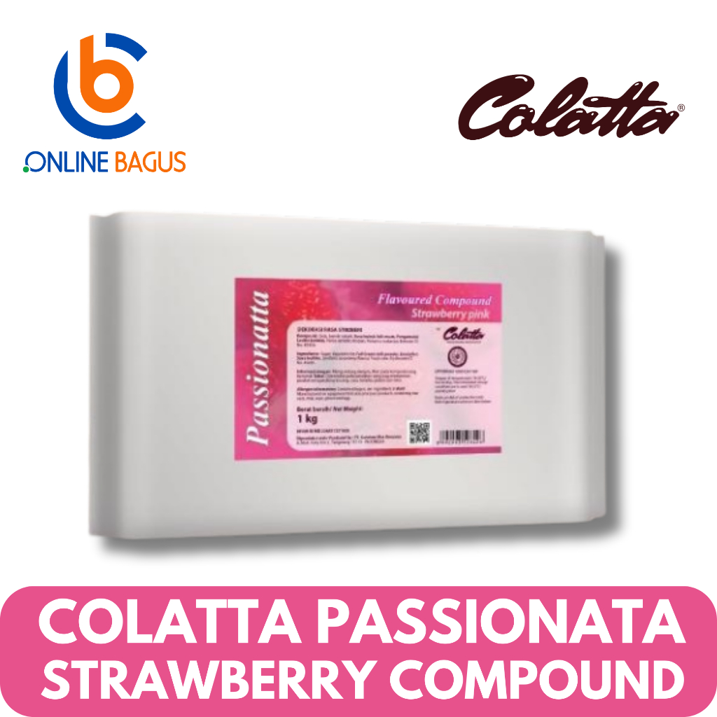 Jual Colatta Passionata Strawberry Compound 1kg | Shopee Indonesia