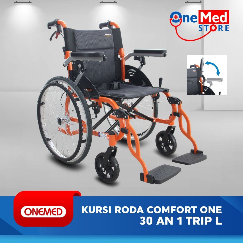 Jual Kursi Roda Comfort One 30 AN 1 Trip L Onemed OB | Shopee Indonesia