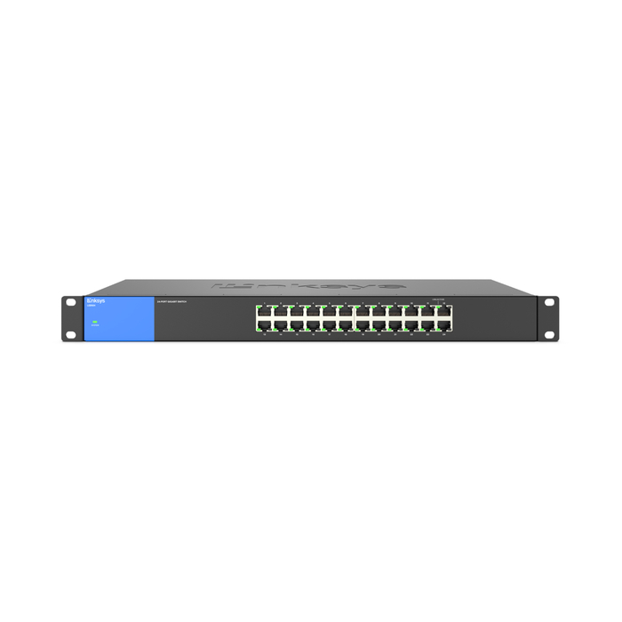 Jual Switch hub LINKSYS 24Port Business Gigabit Switch LGS124 (bekas