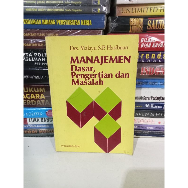 Jual Buku Manajemen Dasar Pengertian Dan Masalah Shopee Indonesia