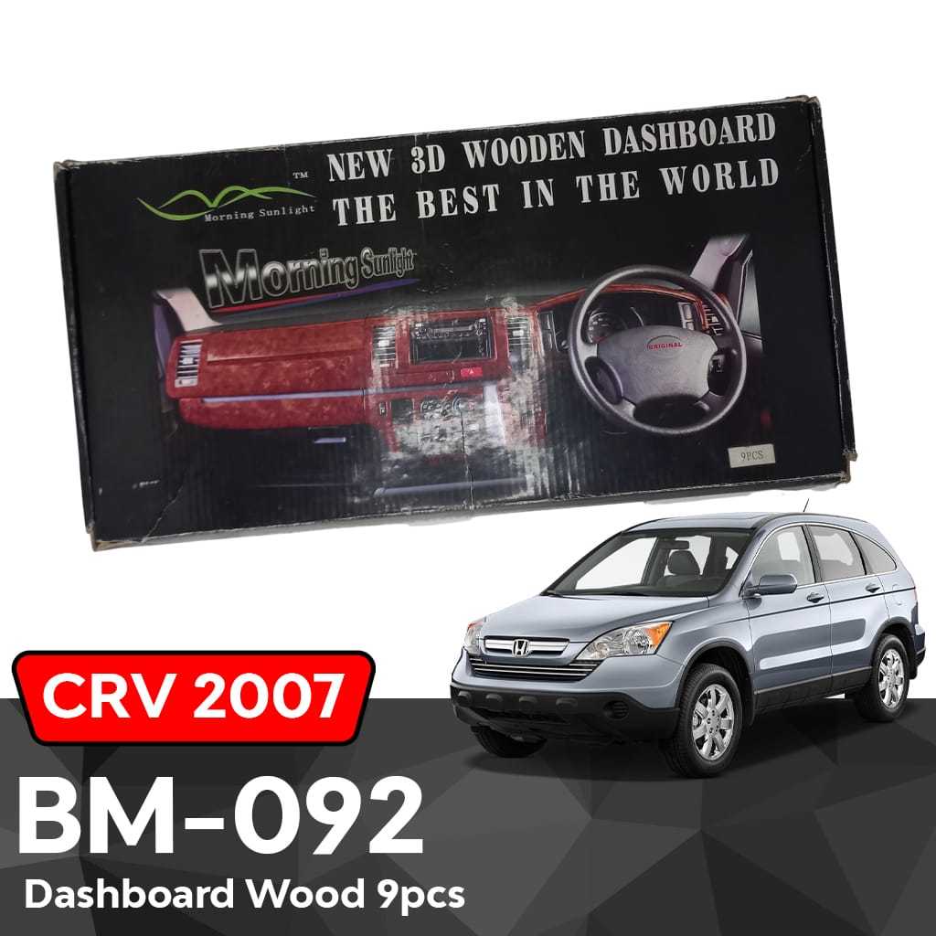 Jual Panel Cover Wood Dashboard Honda Crv Pcs Shopee Indonesia