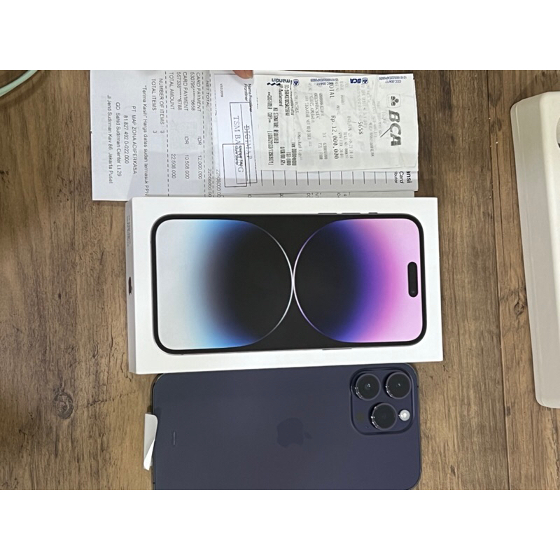 Jual Iphone 14 Promax 128 GB purple Resmi Digimap | Shopee Indonesia