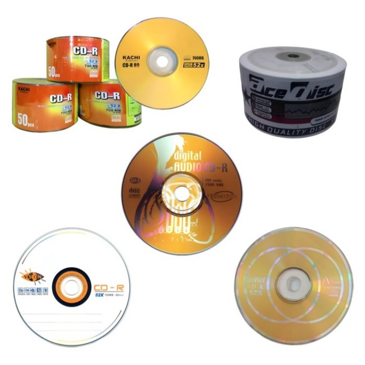 Jual CDR Blank CD-R Satuan CD R Kosong Kaset CD Disc Random | Shopee ...