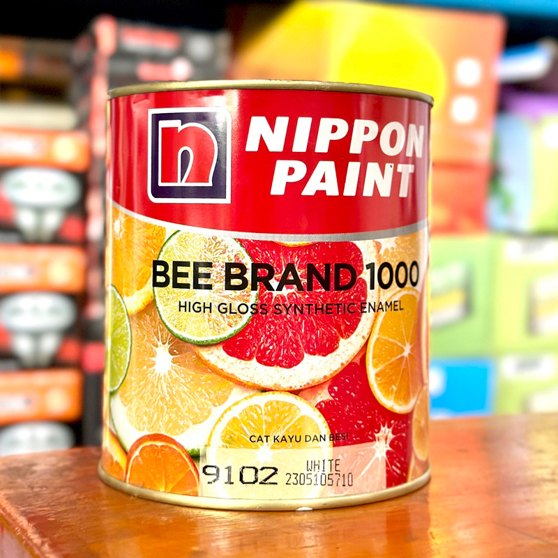 Jual BEE BRAND 1000 NIPPON PAINT CAT KAYU DAN BESI nipping bee brand