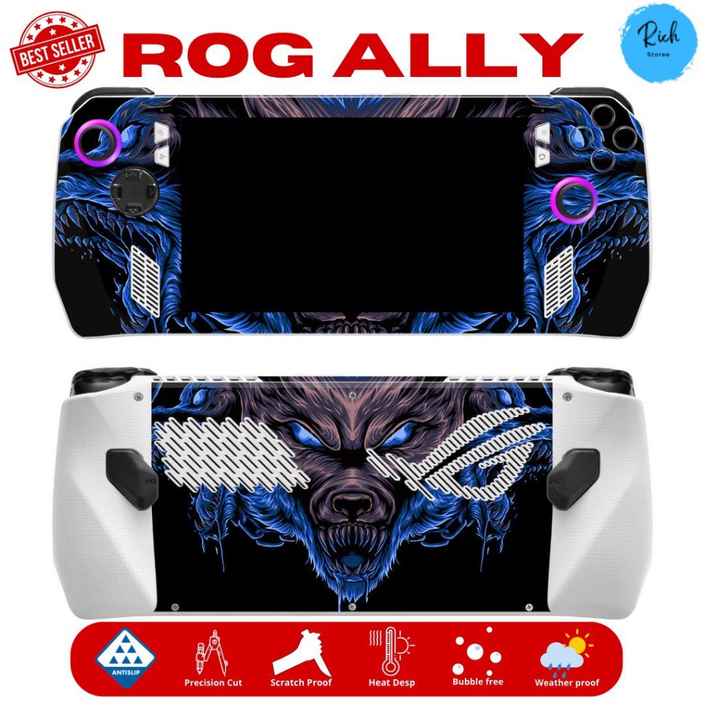 Jual Sticker Garskin Asus ROG Ally Gaming Stiker ROG gaming garskin ...