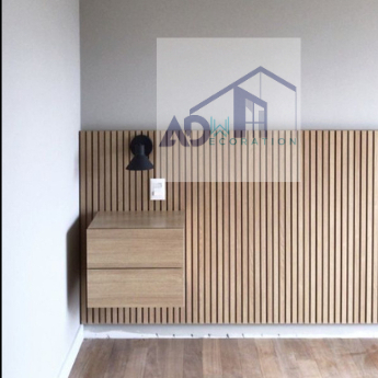 Jual PROMO!!! Wall panel WPC/Wood panel PVC UKURAN 1M X 16CM Berbagai ...