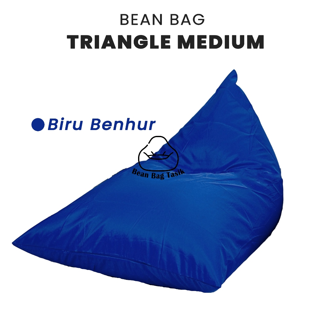 Jual Bean Bag Triangle Siap Pakai Beanbag Model Segitiga Triangle Size