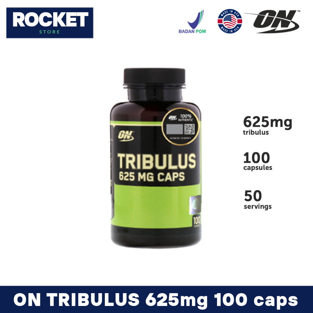Jual ON Optimum Nutrition Tribulus 625 mg - 100 kapsul Testosterone ...