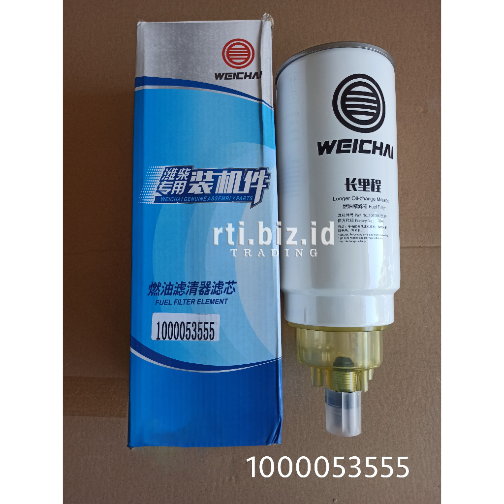 Jual 1000053555A/1000053555 Fuel Filter 4 Micron (Weichai) | Shopee ...