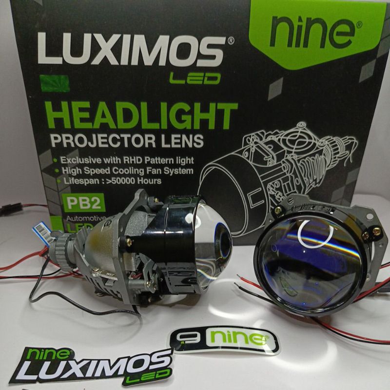 Jual Lampu Led Projektor Lens Biled Pb Inch Rhd Watt Hi Low Beam Original Luximos By