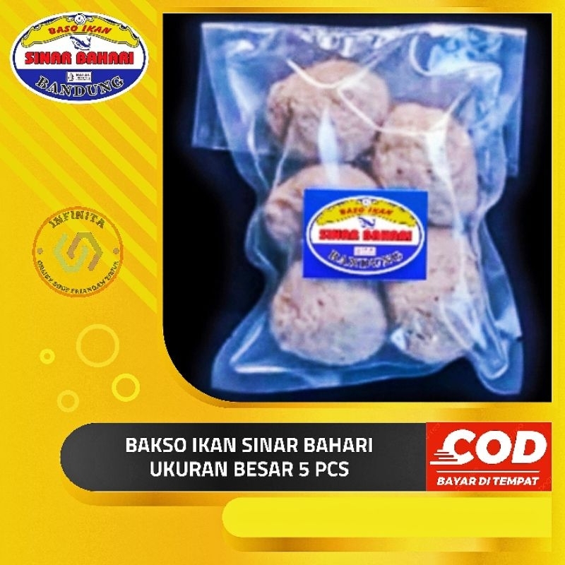 Jual Baso Ikan Sinar Bahari Ukuran Besar 5 Pcs Shopee Indonesia