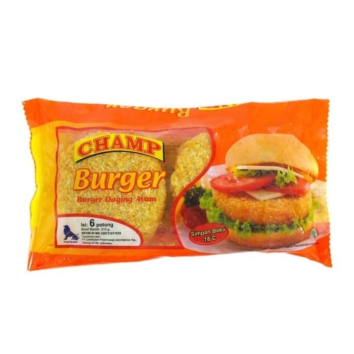 Jual CHAMP BURGER (315GR) | Shopee Indonesia