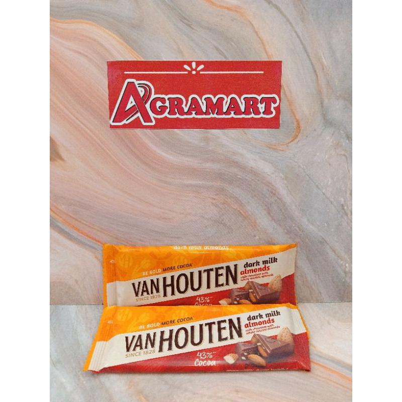 Jual VAN HOUTEN ALMONDS BTG 40GR | Shopee Indonesia