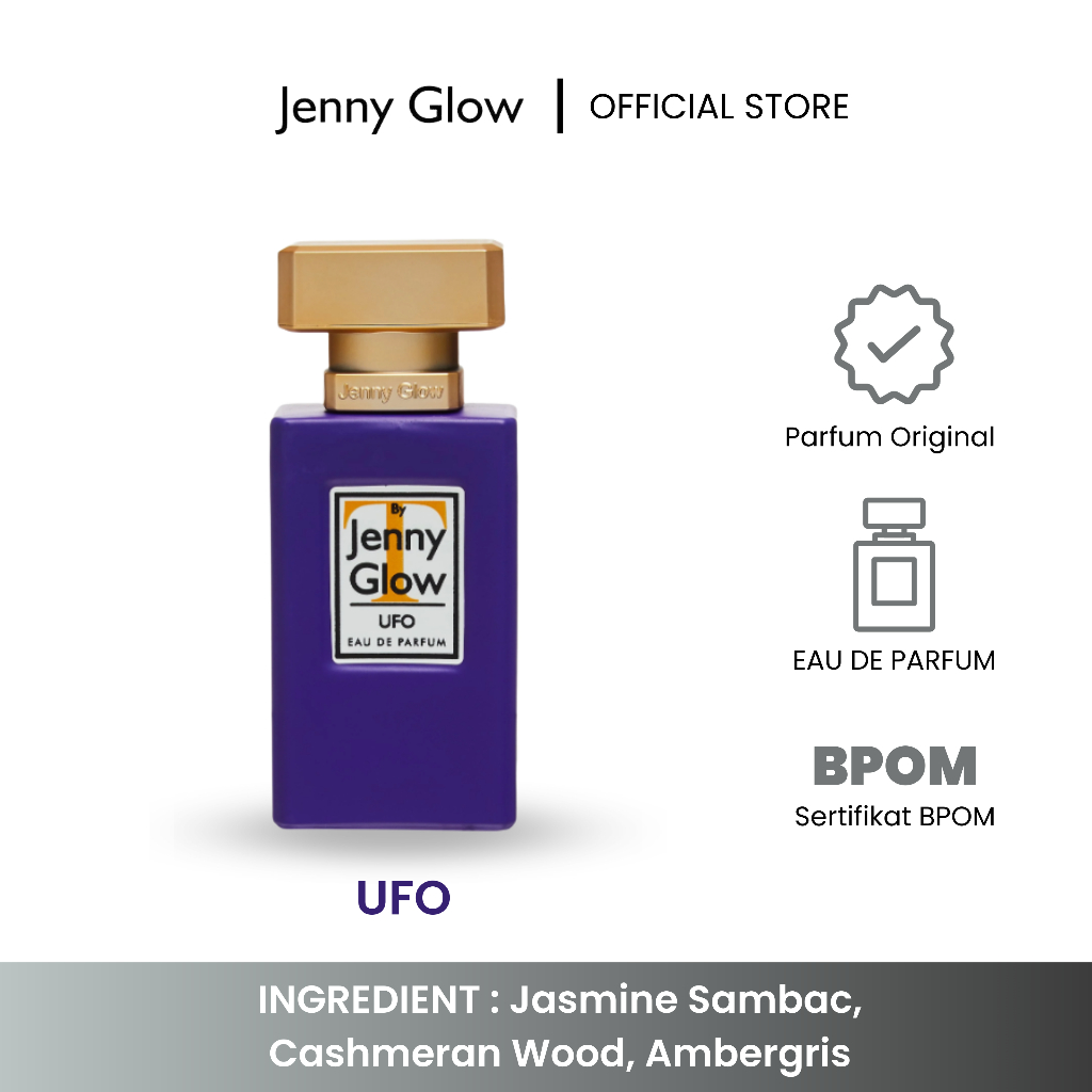 Jual Jenny Glow Parfum UFO EDP 30 ML Shopee Indonesia