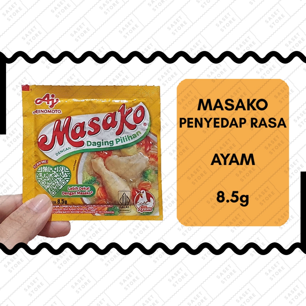 Jual Masako Rasa Ayam 8.5g Sachet Bumbu Dapur Penyedap Rasa | Shopee ...