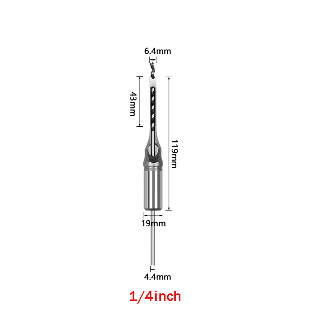 Jual UneedTools 6.4/8/9.5/12.7 mm Mortising Chisel Mata bor bobok kayu ...