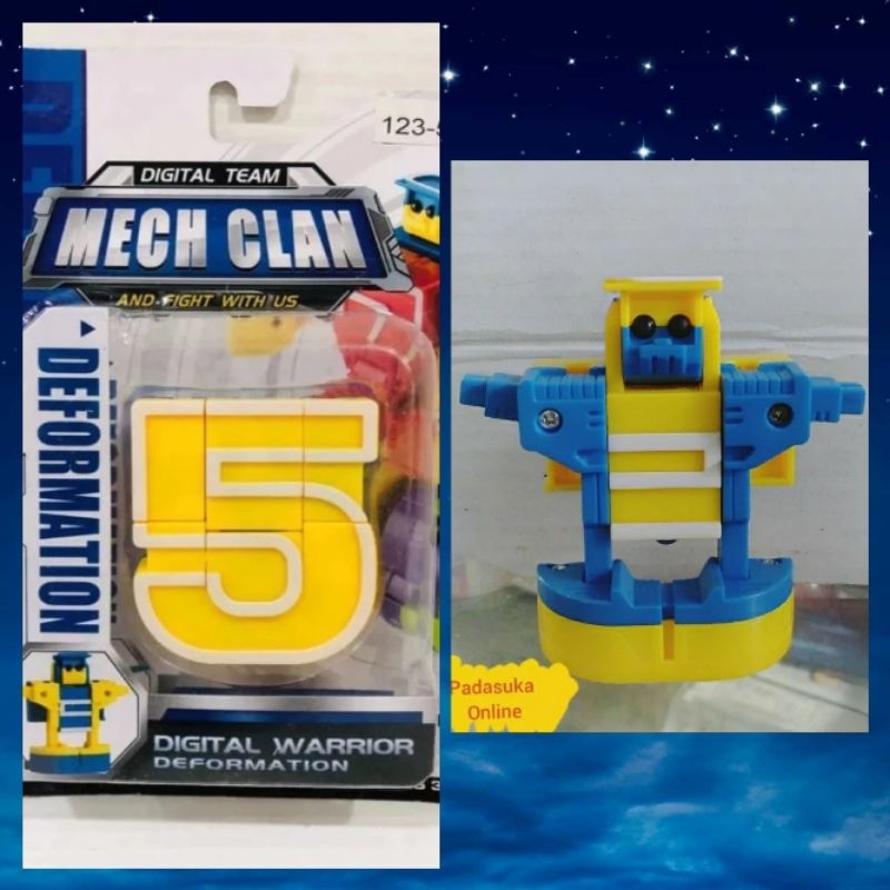 Jual MAINAN ANGKA ROBOT DEFORMATION / MAINAN ANGKA BERUBAH MENJADI ...