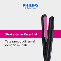 Philips | Straightener StraightCare Essential | Catokan Rambut | Rambut Lurus de