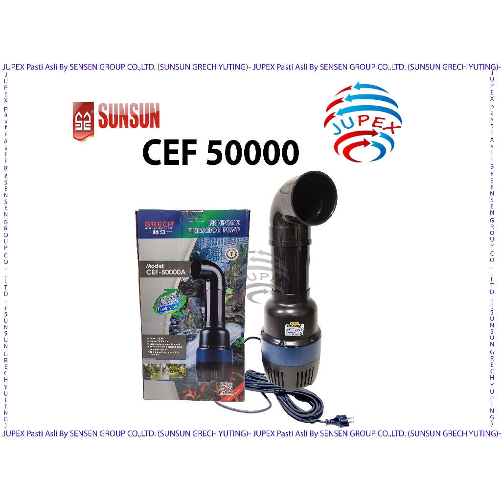 Jual POMPA IKAN KOI GRECH CEF 50000 POMPA AIR POMPA KOLAM SUNSUN CEF ...