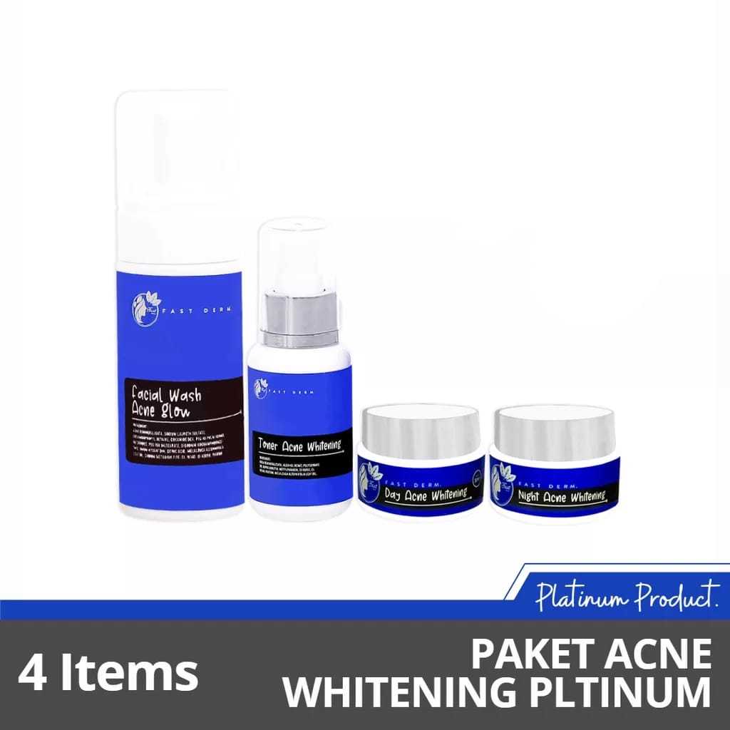 Jual Fast Derm Paket Whitening - Paket Basic Fastderm - Skincare Fast ...