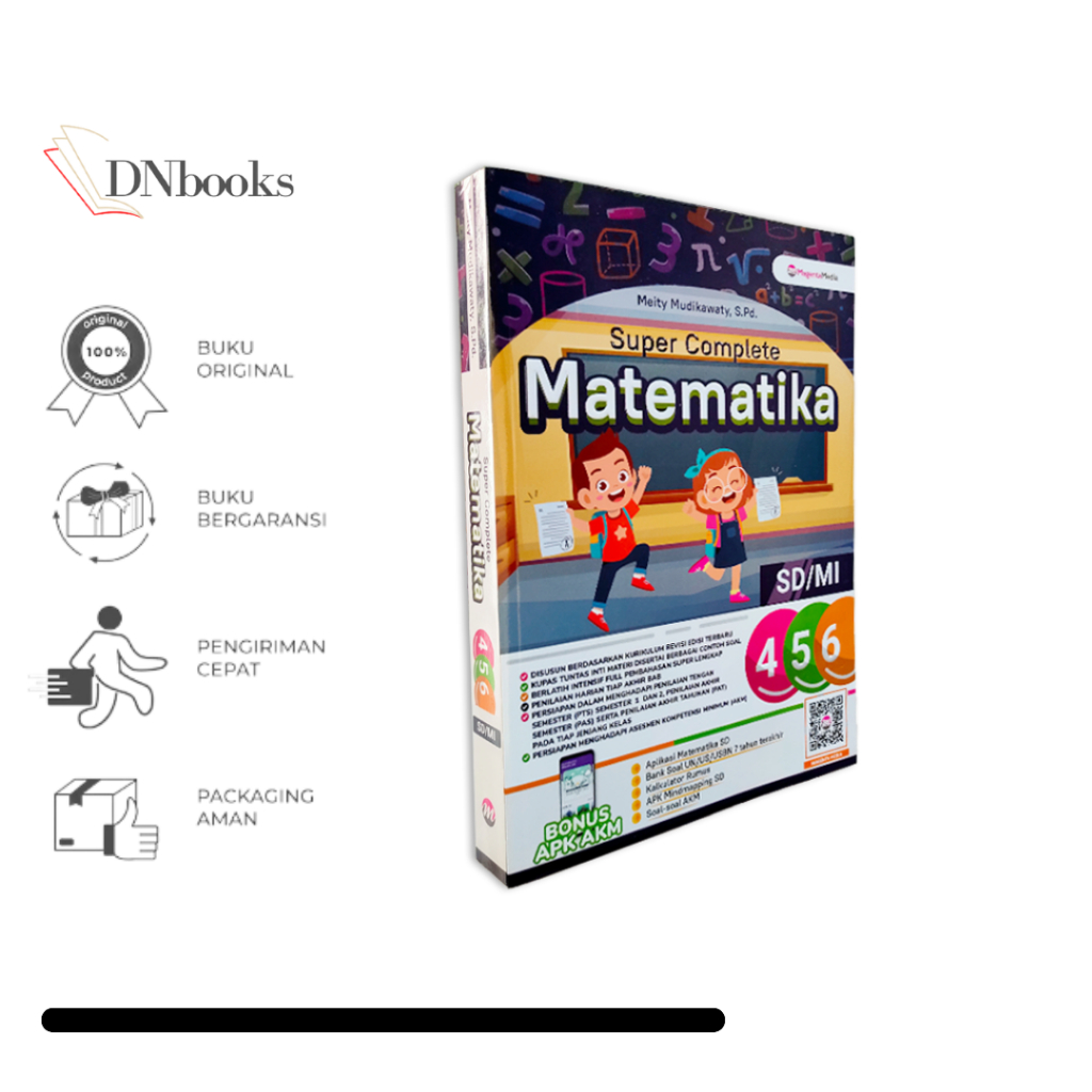 Jual BUKU PELAJARAN SD - BUKU AKM - SUPER COMPLETE MATEMATIKA SD/MI ...