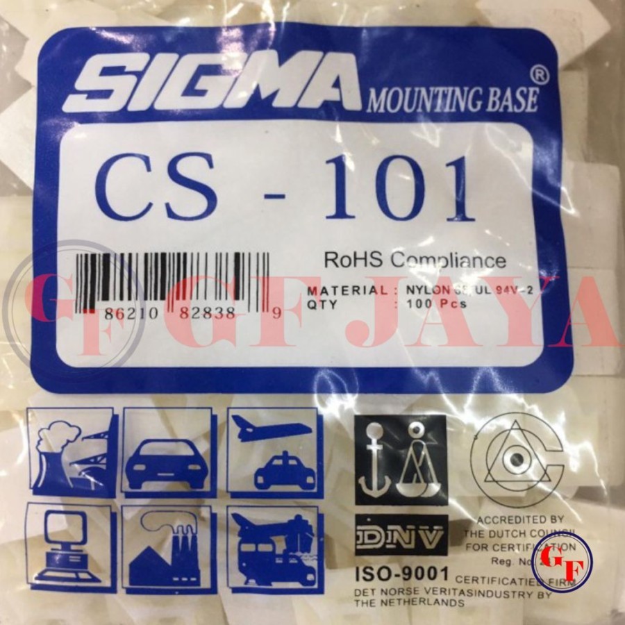 Jual Tie Mount Sigma / Sigma Mounting Base CS 101 Timon Teemon Ti Mon ...