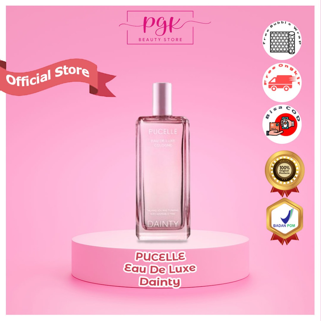 Jual Pucelle Eau De Luxe Cologne 100ml Parfume Minyak Wangi - Main Image